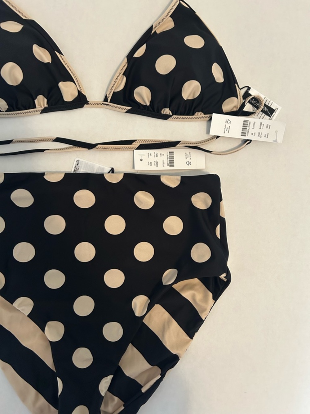 J. Crew Reversible Bikini NWT